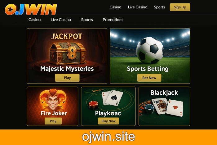 OJWIN cassino confiável do Brasil