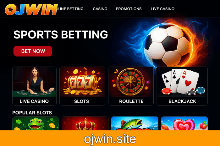 Jogos e bônus no Cassino OJWIN