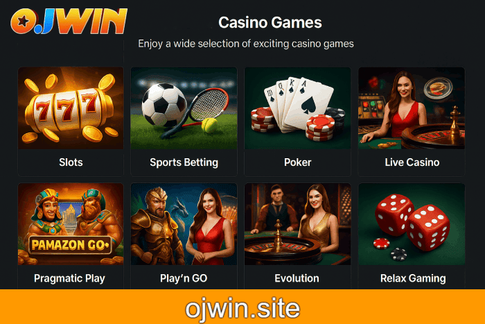 Cassino online OJWIN