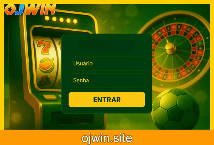 Acessar conta no Cassino OJWIN Brasil