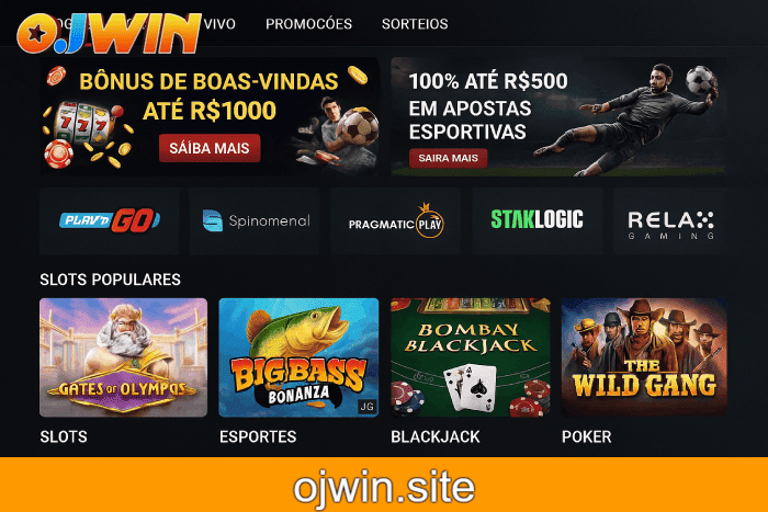 Plataforma Cassino OJWIN segura e confiável